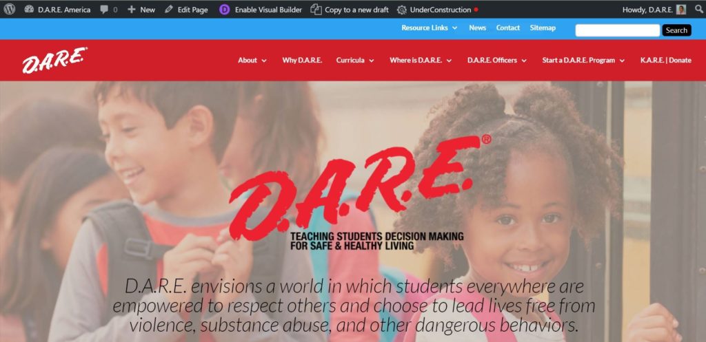 D.A.R.E. America Website